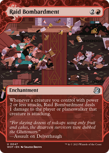 {C} Raid Bombardment [Wilds of Eldraine: Enchanting Tales][WOT 047]