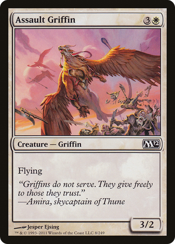 {C} Assault Griffin [Magic 2012][M12 008]