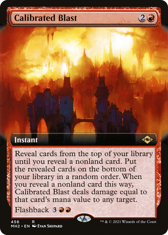 {R} Calibrated Blast (Extended Art) [Modern Horizons 2][MH2 456]