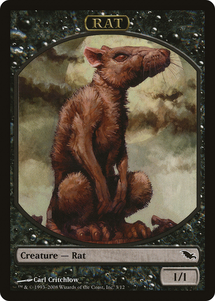 {T} Rat Token [Shadowmoor Tokens][TSHM 003]