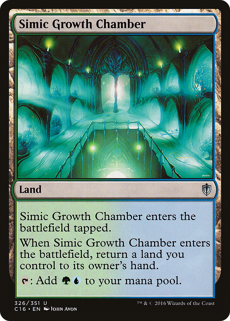 {C} Simic Growth Chamber [Commander 2016][C16 326] - Misty Mountain Games