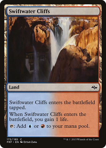 {C} Swiftwater Cliffs [Fate Reforged][FRF 172]