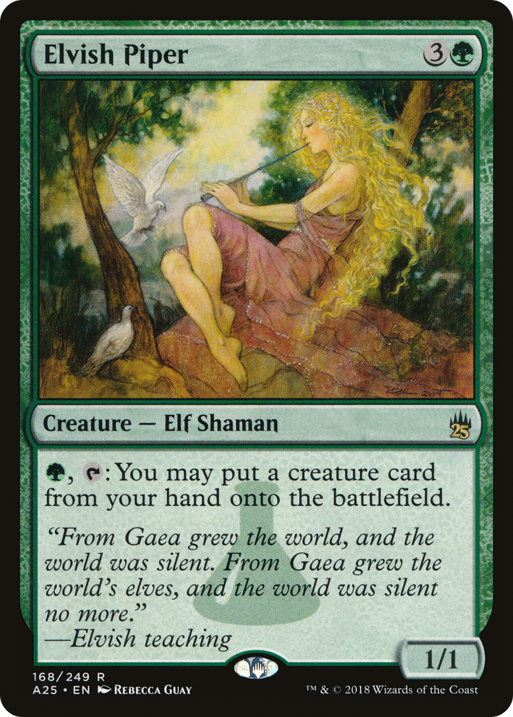 {R} Elvish Piper [Masters 25][A25 168]
