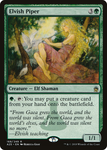 {R} Elvish Piper [Masters 25][A25 168]