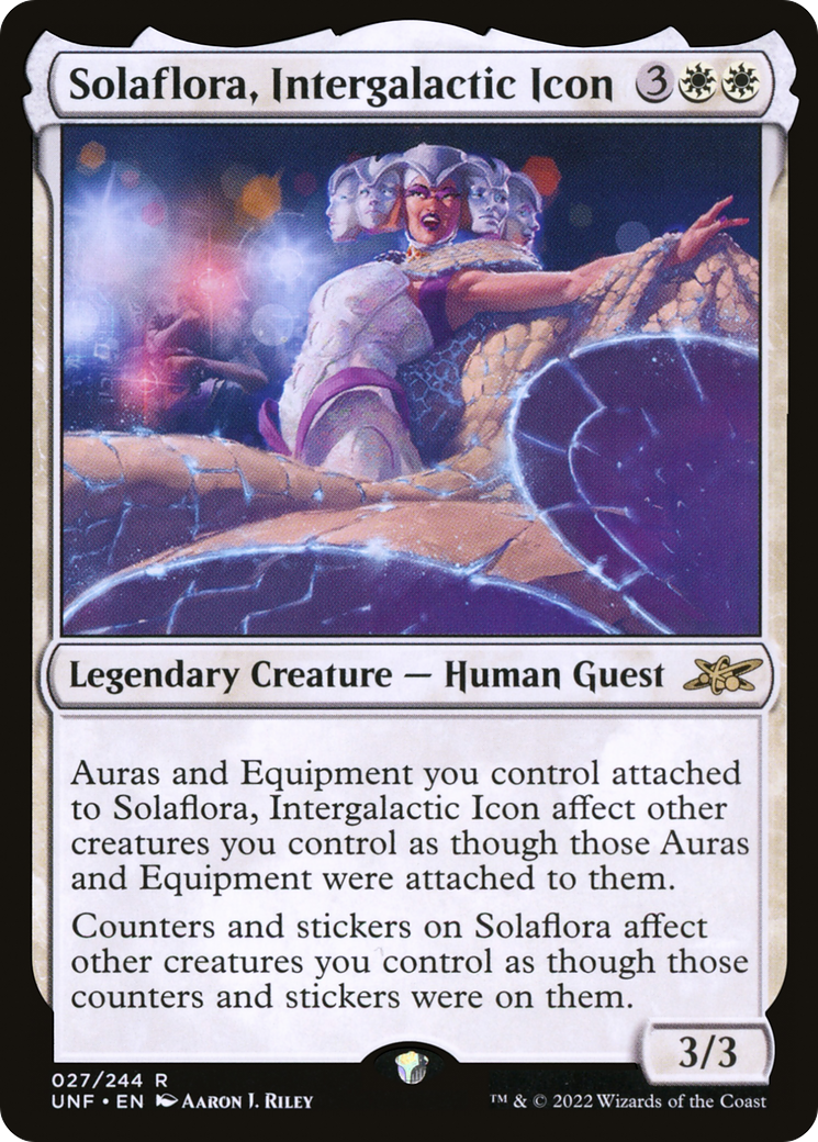 {R} Solaflora, Intergalactic Icon [Unfinity][UNF 027]