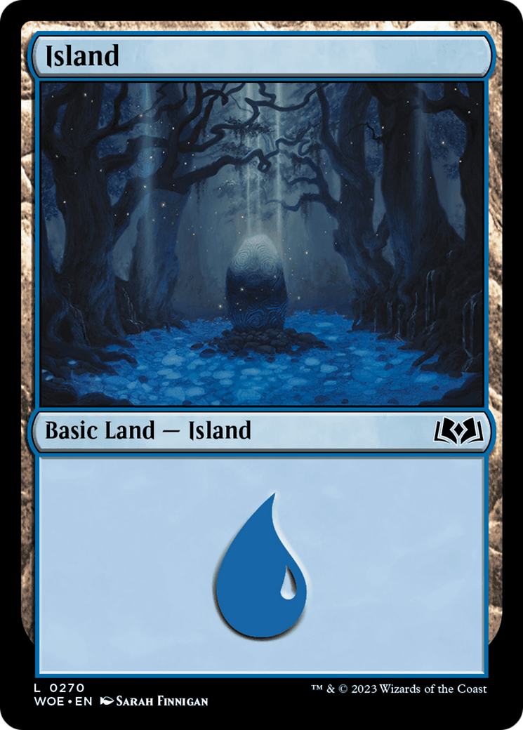 {B} Island (0270) [Wilds of Eldraine][WOE 270]