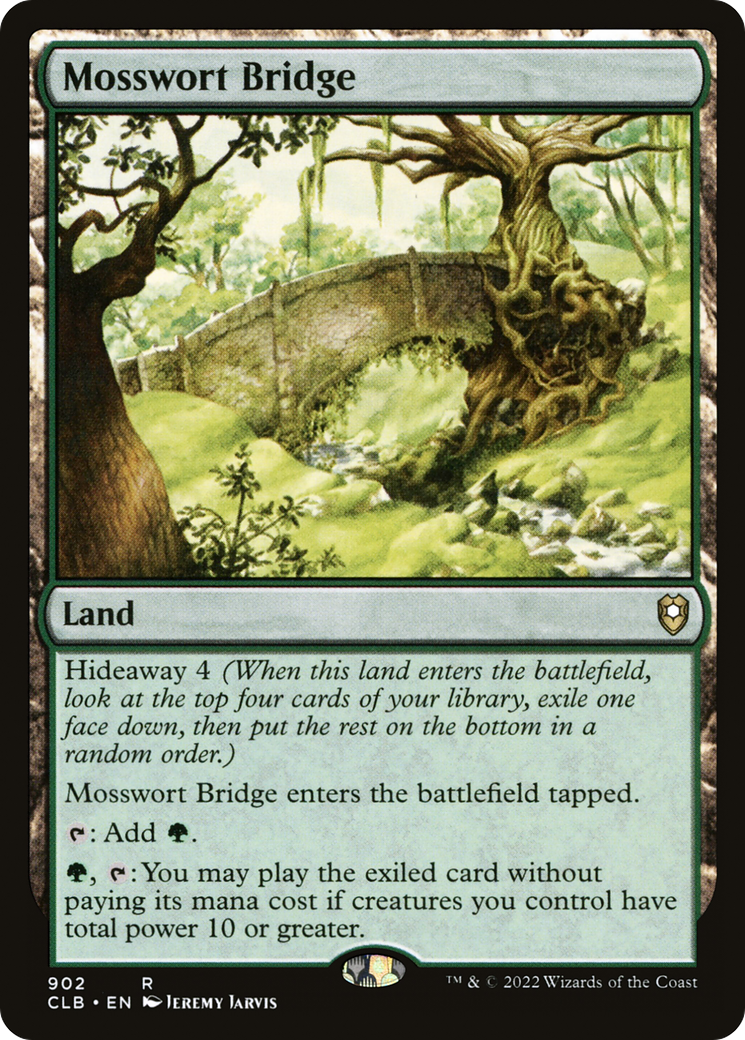 {R} Mosswort Bridge [Commander Legends: Battle for Baldur's Gate][CLB 902]