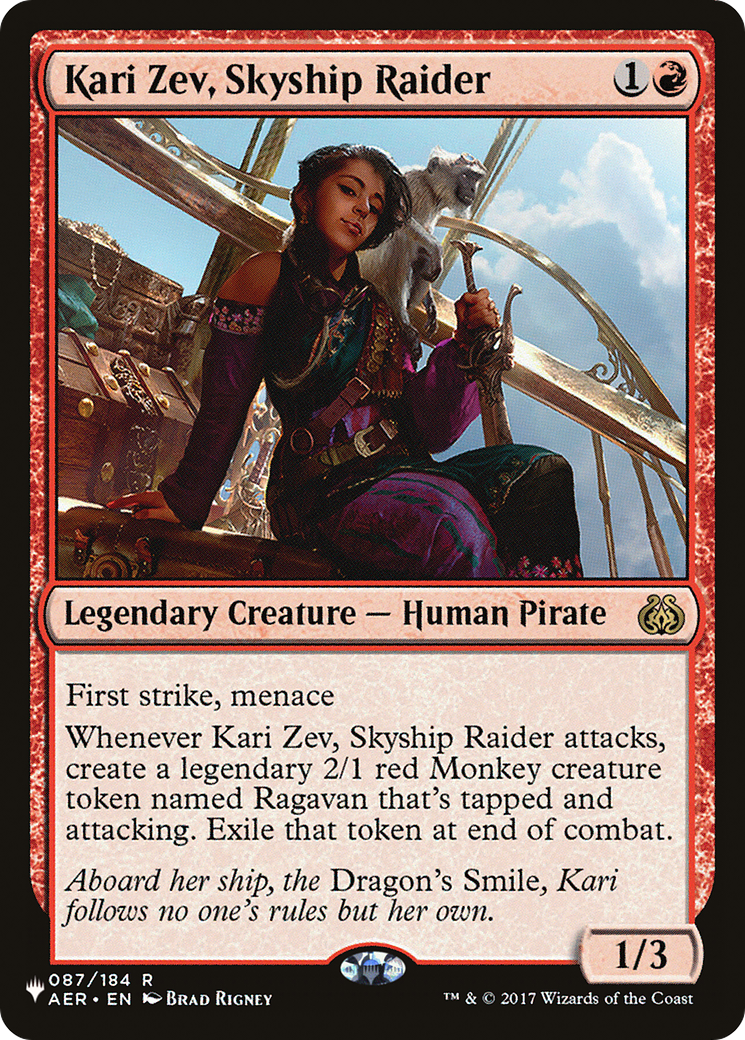 Kari Zev, Skyship Raider [LIST AER-87]