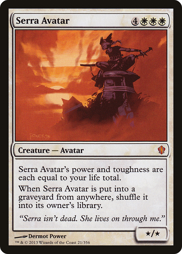 {R} Serra Avatar [Commander 2013][C13 021] - Misty Mountain Games