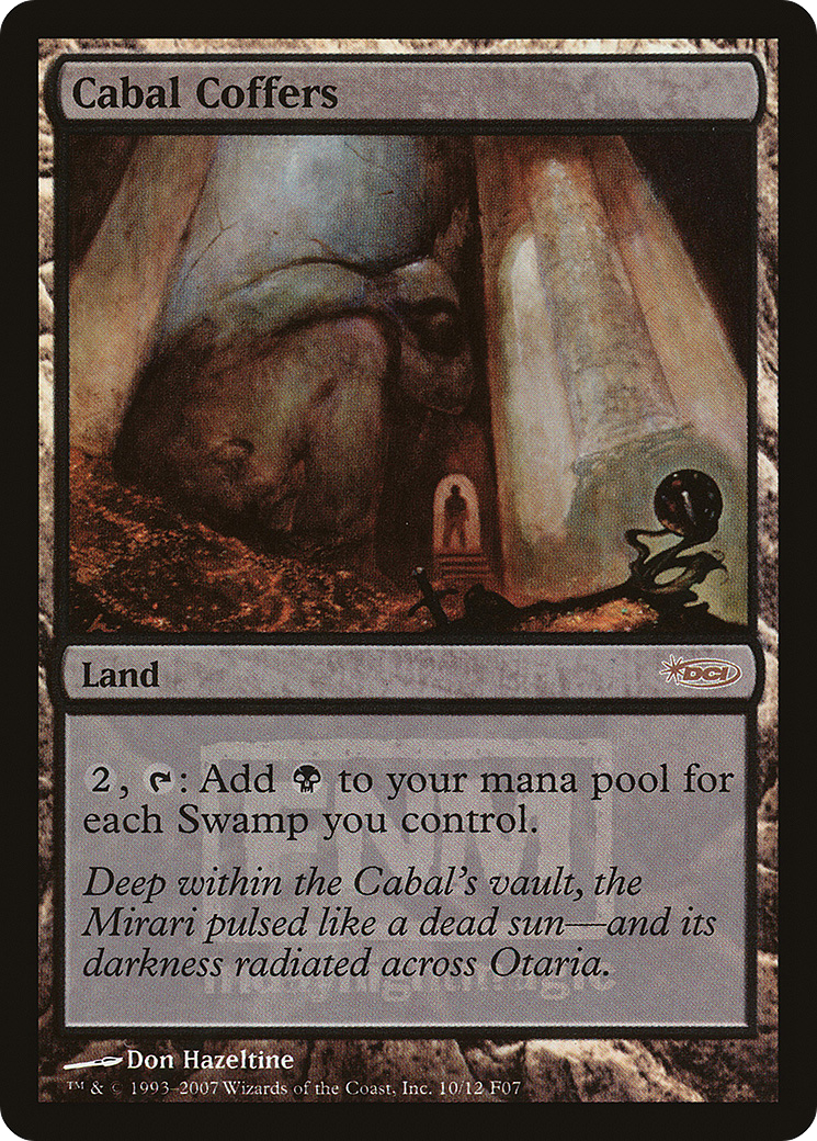 {R} Cabal Coffers [Friday Night Magic 2007][PA F07 010] - Misty Mountain Games