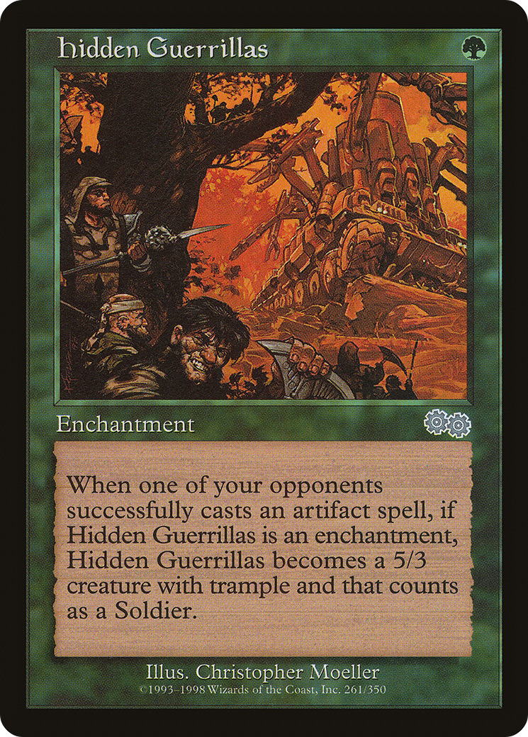 {C} Hidden Guerrillas [Urza's Saga][USG 261]