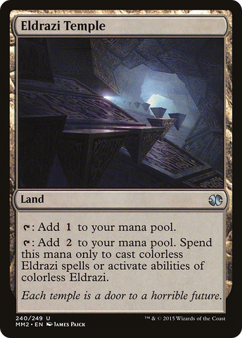 {C} Eldrazi Temple [Modern Masters 2015][MM2 240]
