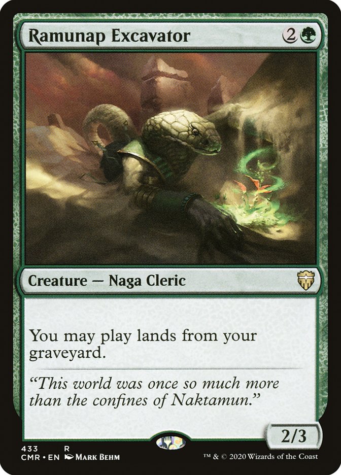 {R} Ramunap Excavator [Commander Legends][CMR 433]