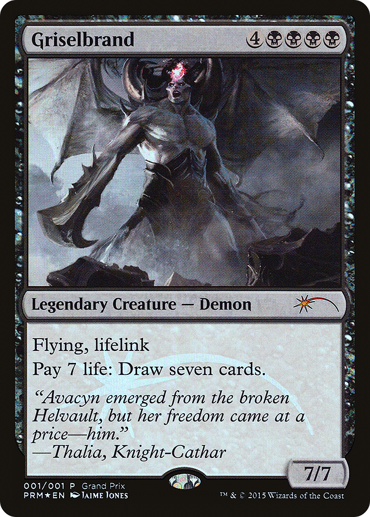 {R} Griselbrand (Grand Prix) [Grand Prix Promos][PA GPX 2015] - Misty Mountain Games