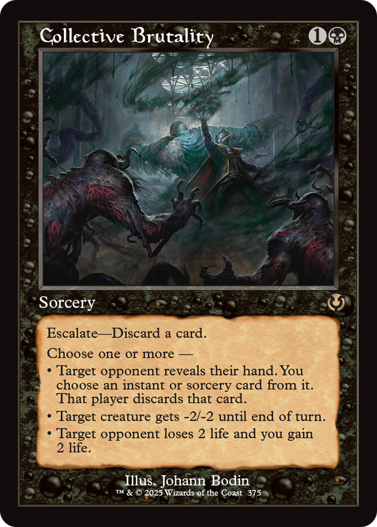 {R} Collective Brutality (Retro Frame) [Innistrad Remastered][INR 375]