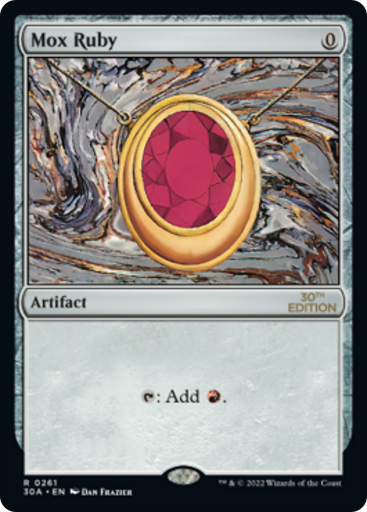 {R} Mox Ruby [30th Anniversary Edition][30A 261]