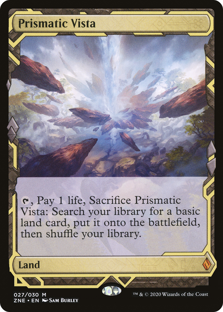 {R} Prismatic Vista (Expeditions) [Zendikar Rising Expeditions][ZNE 027]