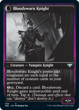 {C} Bloodsworn Squire // Bloodsworn Knight [Innistrad: Double Feature][DBL 364]