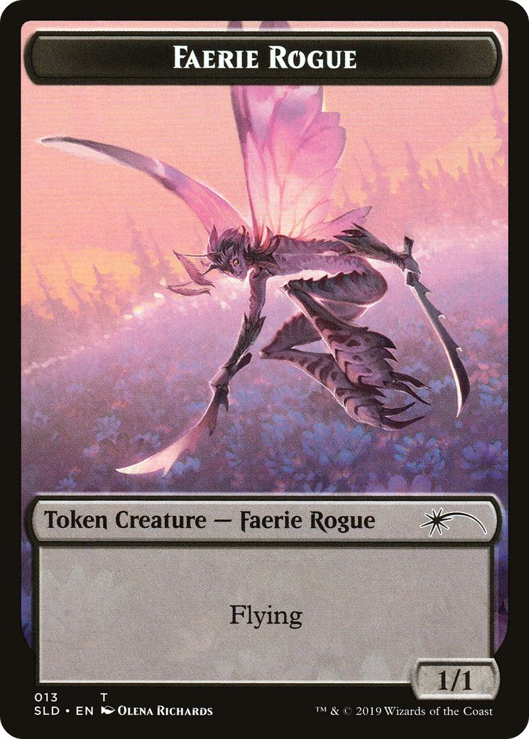 {T} Faerie Rogue Token (013) [Secret Lair Drop Series][SLD 013]