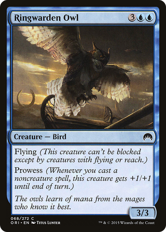 {C} Ringwarden Owl [Magic Origins][ORI 068]