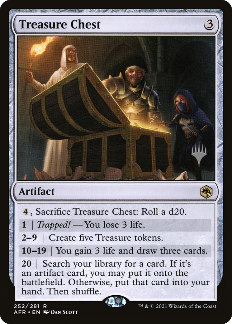{R} Treasure Chest (Promo Pack) [Dungeons & Dragons: Adventures in the Forgotten Realms Promos][PP AFR 252]