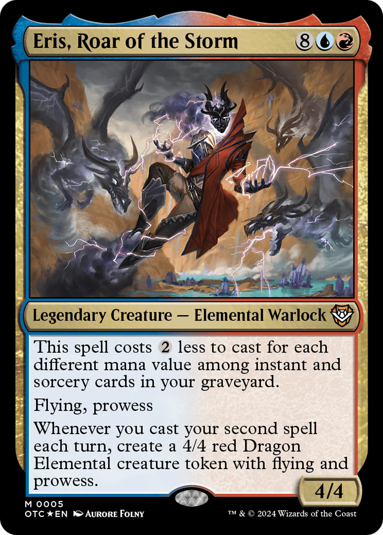 {R} Eris, Roar of the Storm [Outlaws of Thunder Junction Commander][OTC 005]