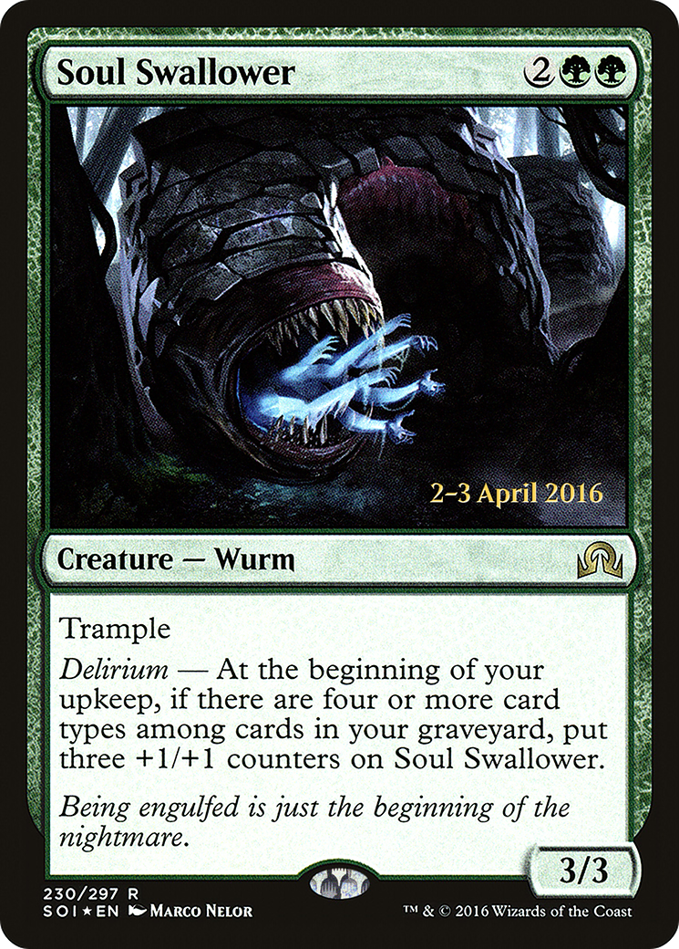 {R} Soul Swallower [Shadows over Innistrad Prerelease Promos][PR SOI 230]
