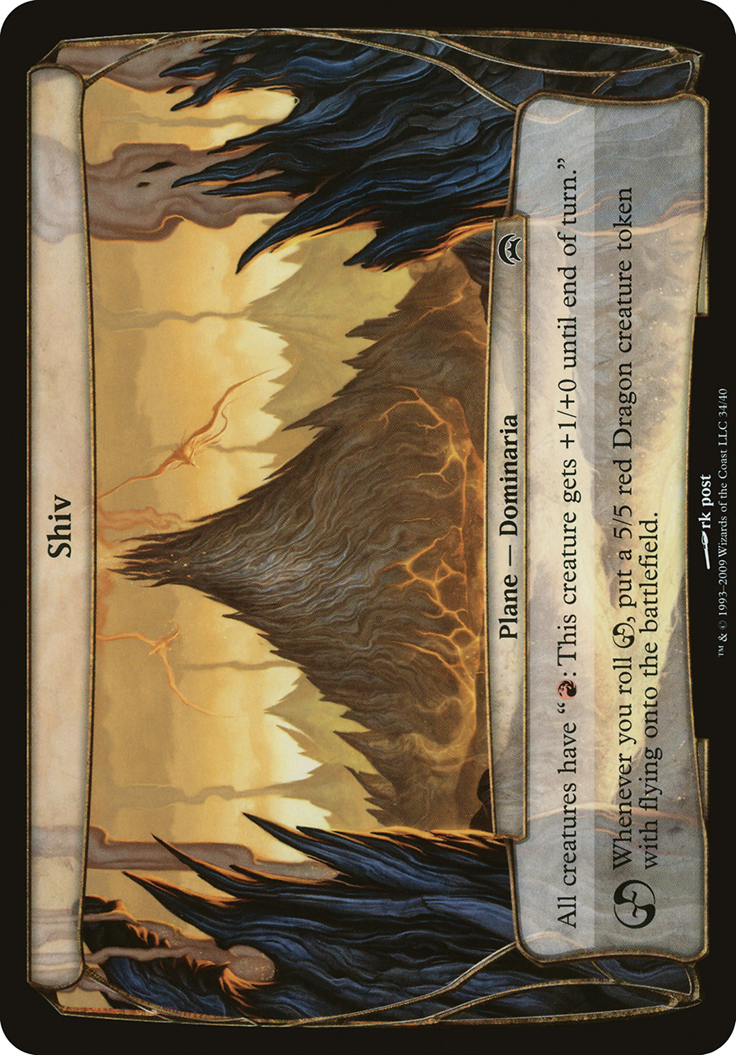 {O} Shiv (Planes) [Planechase Planes][OVR HOP 034] - Misty Mountain Games