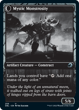 {C} Mystic Skull // Mystic Monstrosity [Innistrad: Double Feature][DBL 256]