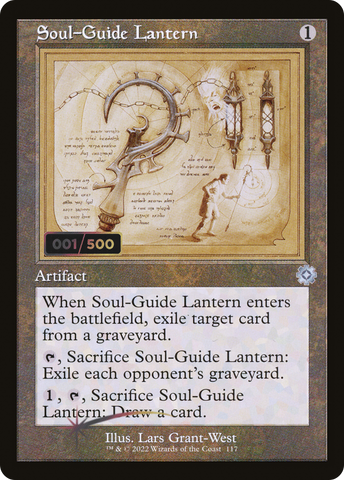 {C} Soul-Guide Lantern (Schematic) (Serial Numbered) [The Brothers' War Retro Artifacts][BRR 117]