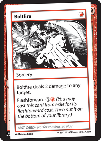 {C} Boltfire [Mystery Booster 2 Playtest Cards][MB2 PLAYTEST]