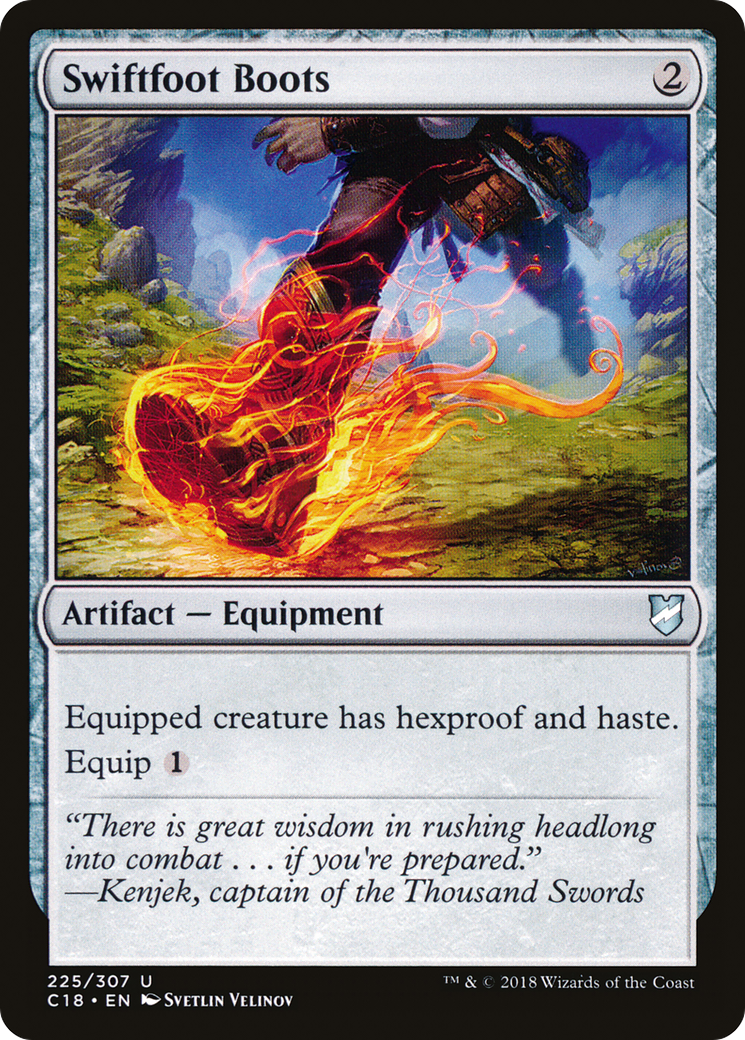 {C} Swiftfoot Boots [Commander 2018][C18 225]