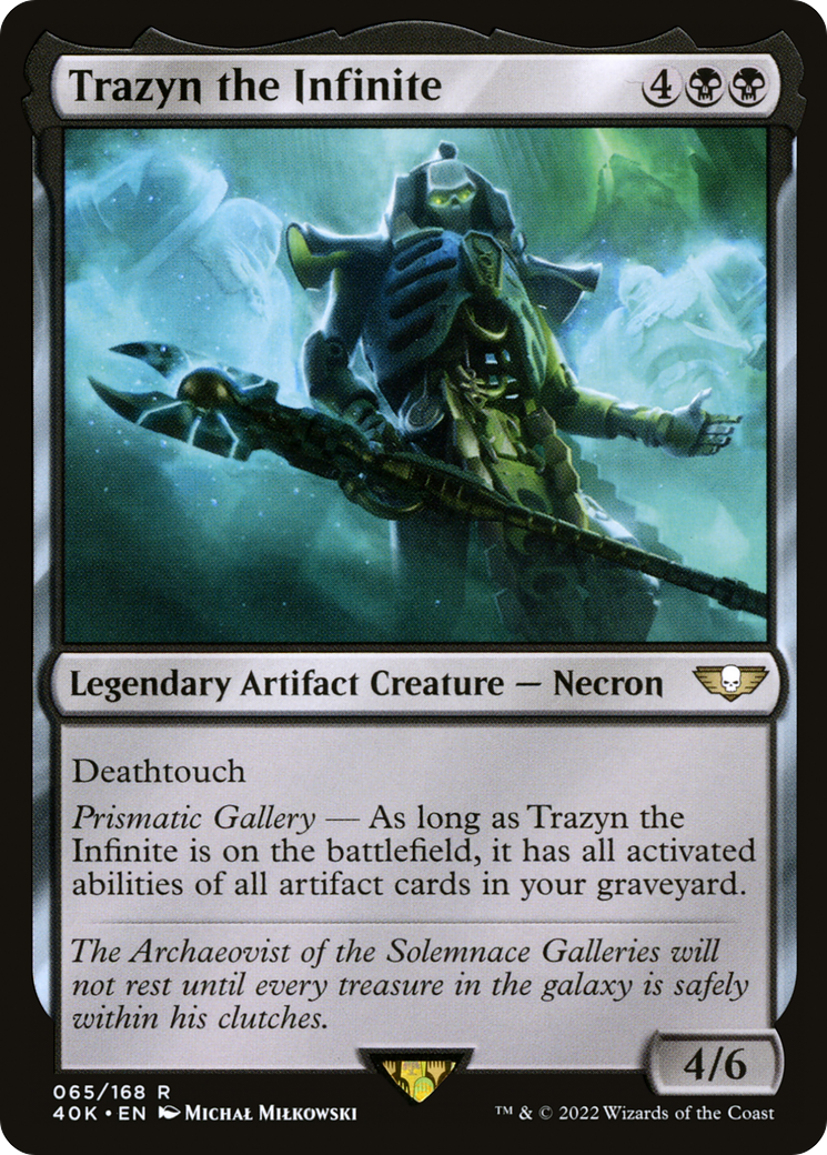 {R} Trazyn the Infinite [Universes Beyond: Warhammer 40,000][40K 065]