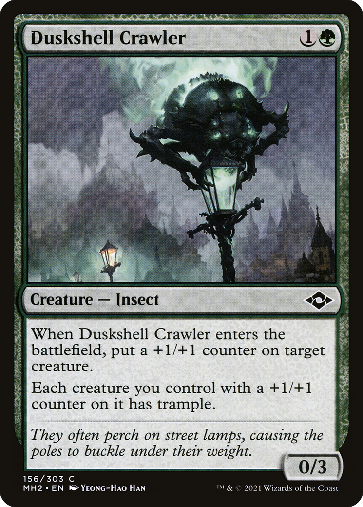 {C} Duskshell Crawler [Modern Horizons 2] [MH2 156]