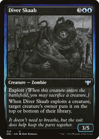 {C} Diver Skaab [Innistrad: Double Feature][DBL 323]