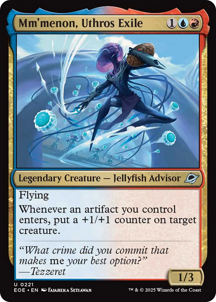 {@@ EOE C} Mm'menon, Uthros Exile [Edge of Eternities][EOE 221]