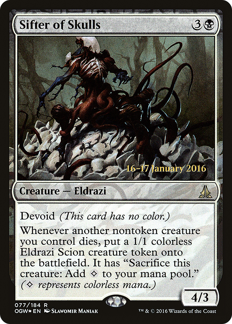 {R} Sifter of Skulls [Oath of the Gatewatch Prerelease Promos][PR OGW 077] - Misty Mountain Games