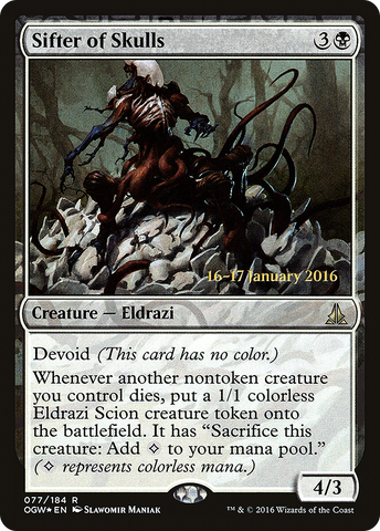 {R} Sifter of Skulls [Oath of the Gatewatch Prerelease Promos][PR OGW 077]