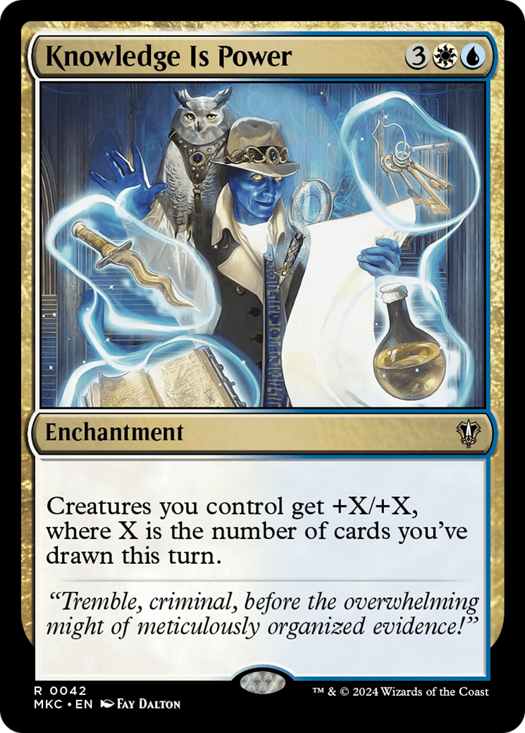 {R} Knowledge is Power [Murders at Karlov Manor Commander][MKC 042]