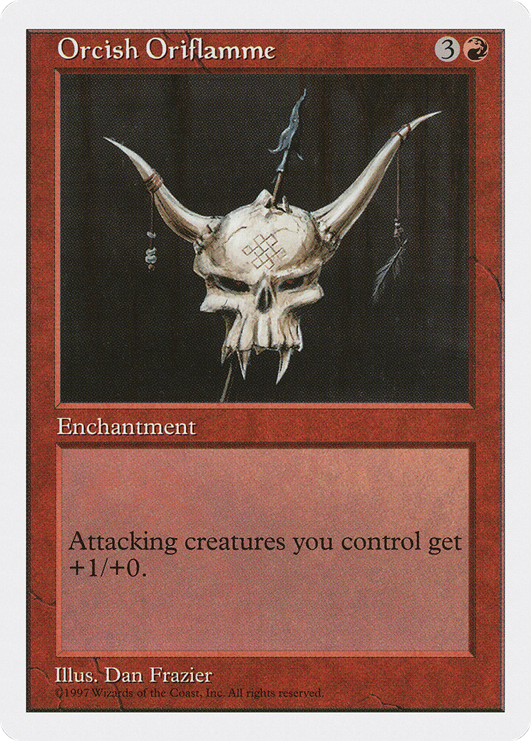 {C} Orcish Oriflamme [Fifth Edition][5ED 257]