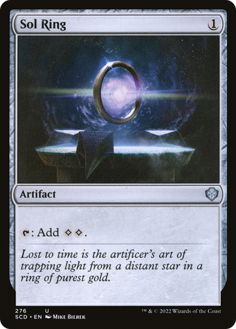 {C} Sol Ring [Starter Commander Decks][SCD 276]