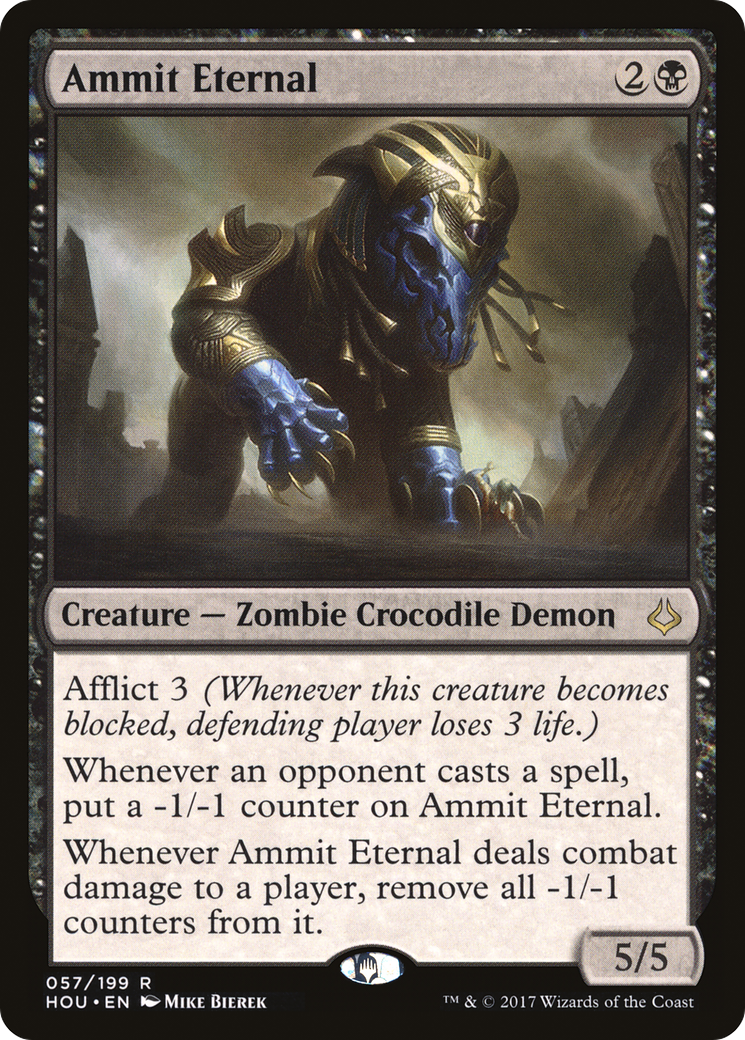 {R} Ammit Eternal [Hour of Devastation][HOU 057] - Misty Mountain Games