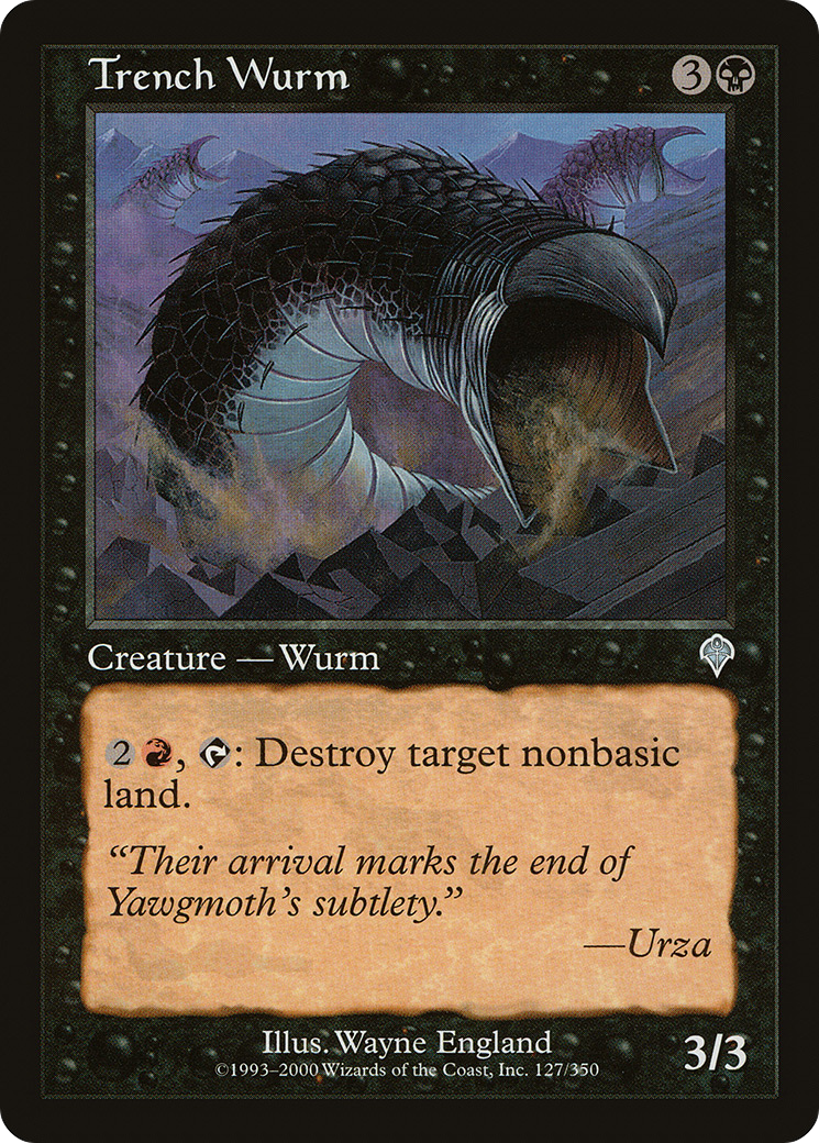 {C} Trench Wurm [Invasion][INV 127] - Misty Mountain Games