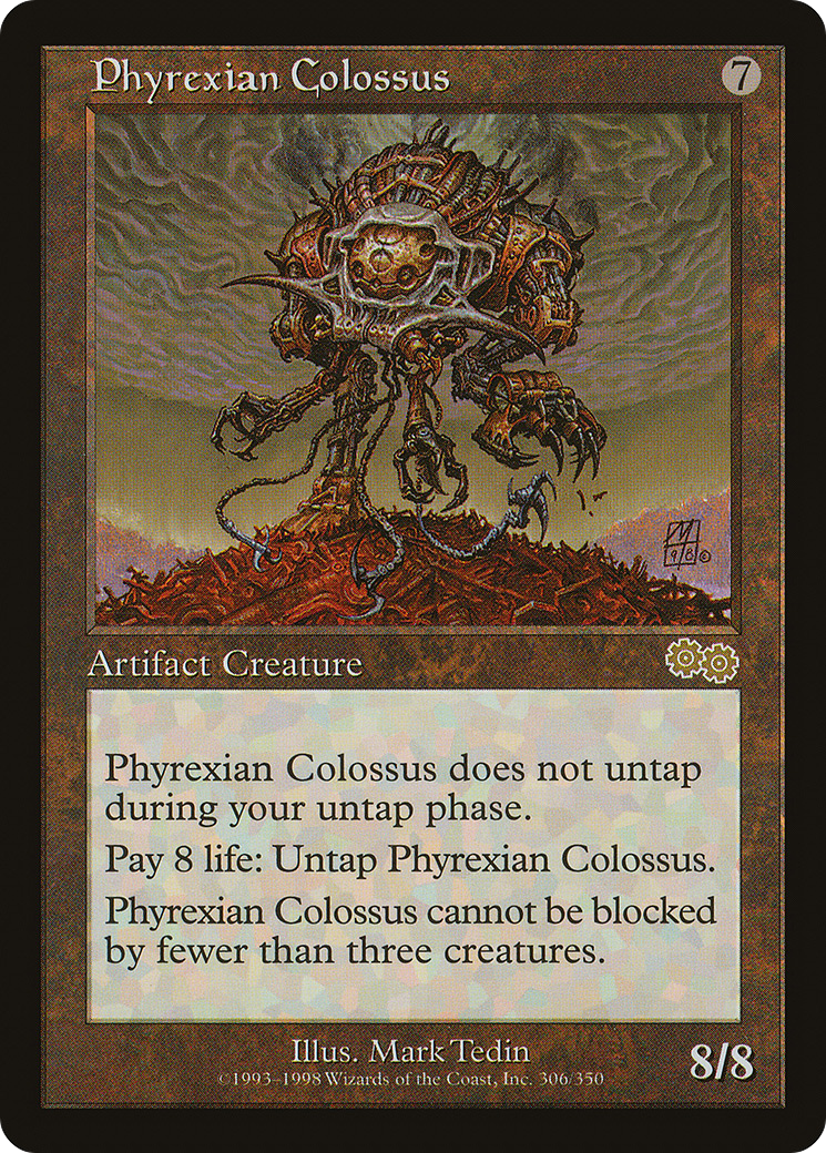 {R} Phyrexian Colossus [Urza's Saga][USG 305] - Misty Mountain Games