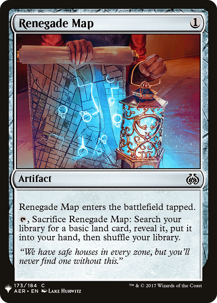 {C} Renegade Map [Mystery Booster][LS AER 173]