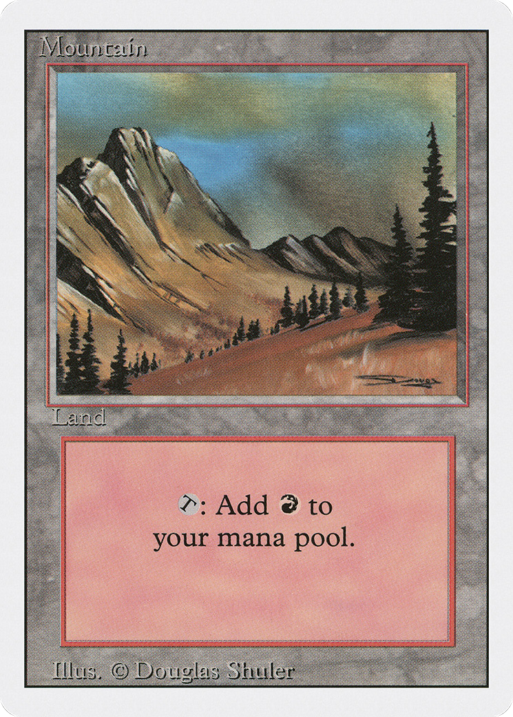 {B}[3ED 303] Mountain (303) [Revised Edition]