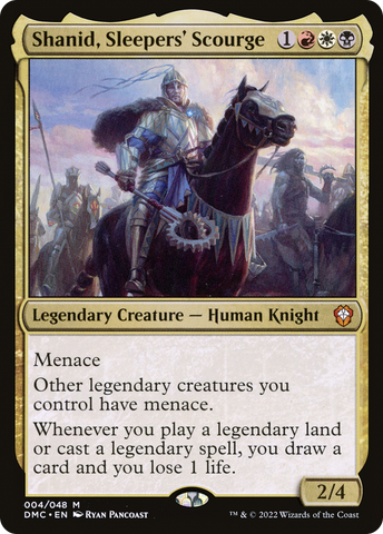 {R} Shanid, Sleepers' Scourge [Dominaria United Commander][DMC 004]