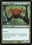 {C} Canopy Spider (Premium Foil) [Tenth Edition][FP 10E 254]