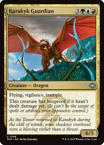 {@C} Karakyk Guardian [Tarkir: Dragonstorm][TDM 198]