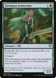 {C} Yavimaya Iconoclast [Dominaria United][DMU 190]